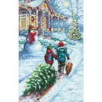 Christmas Tradition Counted Cross Stitch Kit (image for) Christmas Tradition Counted Cross Stitch Kit